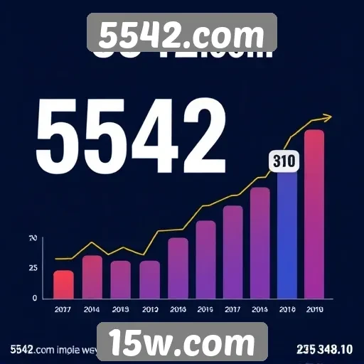 Métricas de popularidade do site 5542.com são impressionantes